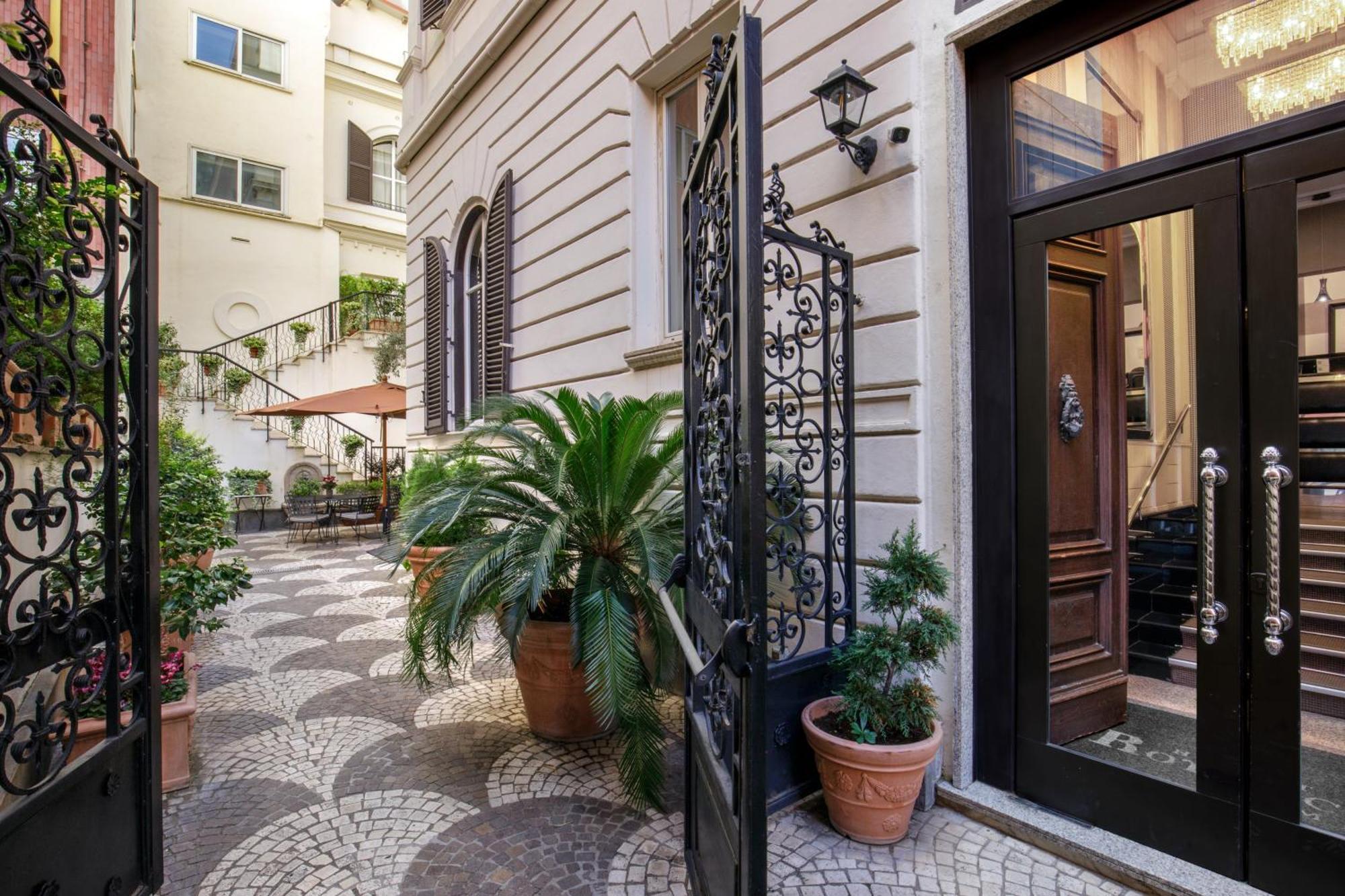 Hotel Royal Court Rome Bagian luar foto